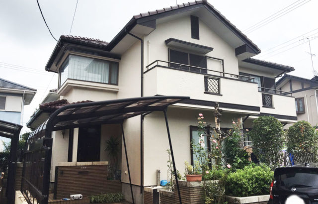 埼玉県加須市　紫原様邸　屋根塗装・外壁塗装