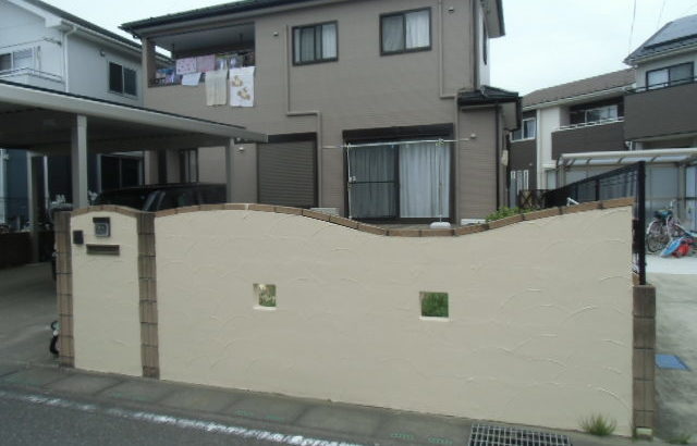 埼玉県加須市　屋根・外壁・門塀塗装、シーリング打ち替え工事