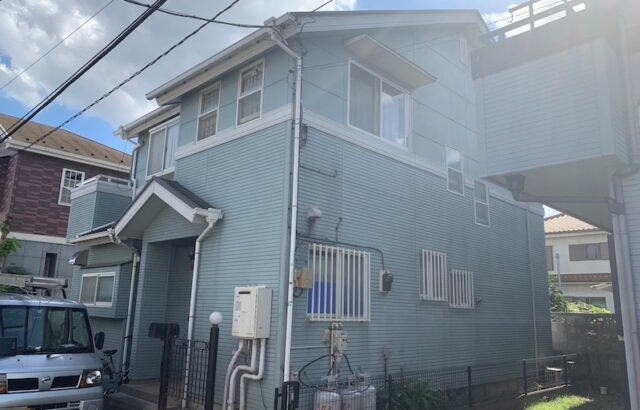 埼玉県さいたま市　K様邸　屋根塗装　外壁塗装　付帯部塗装　シーリング打ち