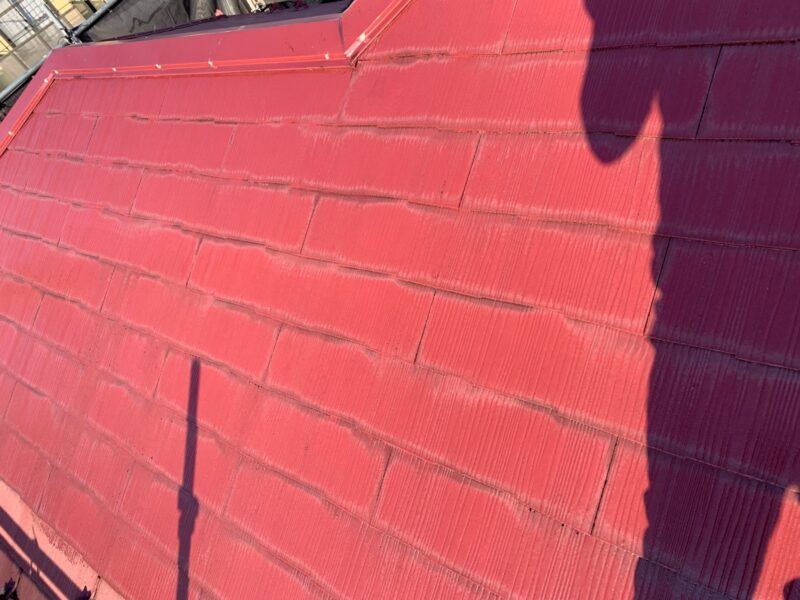 埼玉県さいたま市　外壁・屋根塗装工事　屋根の下塗り