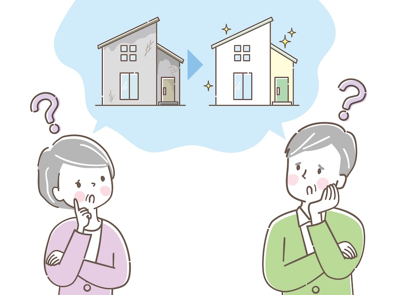 外壁が色褪せてきたら塗装するタイミング？