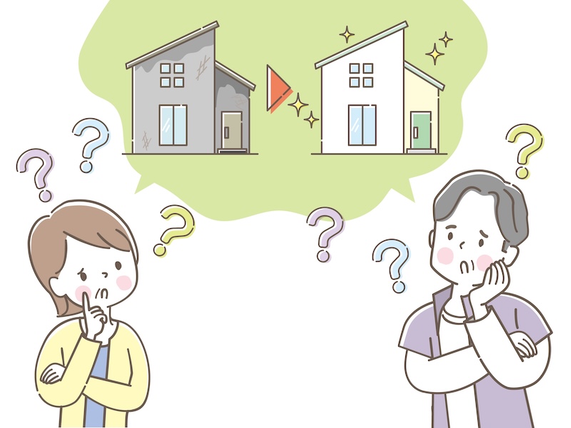 外壁が色褪せてきたら塗装するタイミング?