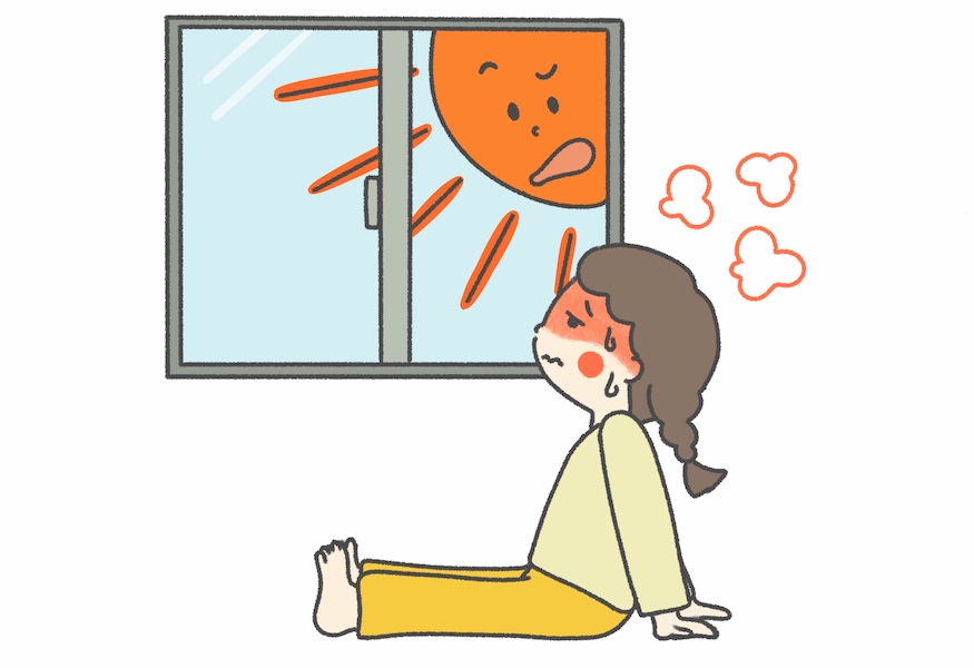 部屋の暑さでお悩みの方へ‼︎屋根からでも熱対策を行えます！