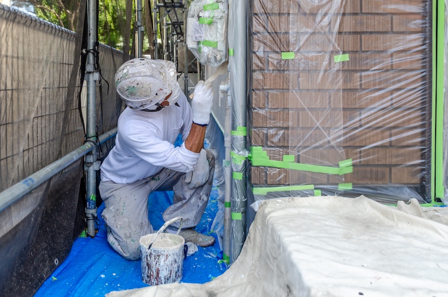 外壁塗装している間に給湯器は使える？