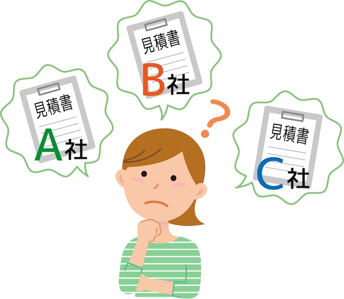 外壁塗装では相見積もりが大事!何社まで依頼するのがちょうどいい?