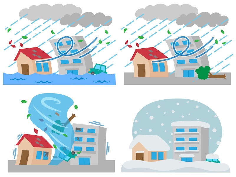 台風で雨樋が飛ばされてしまった！？被害を防ぐ予防策